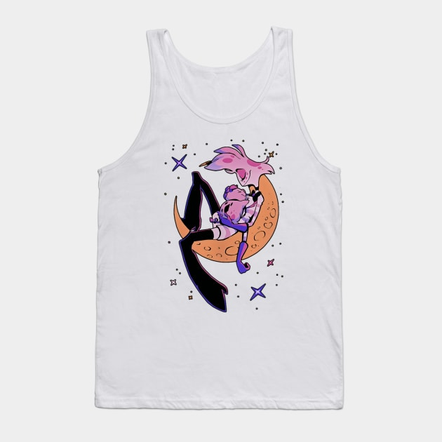 Merch Hotel  vintage Moon Tank Top by CatheGioi